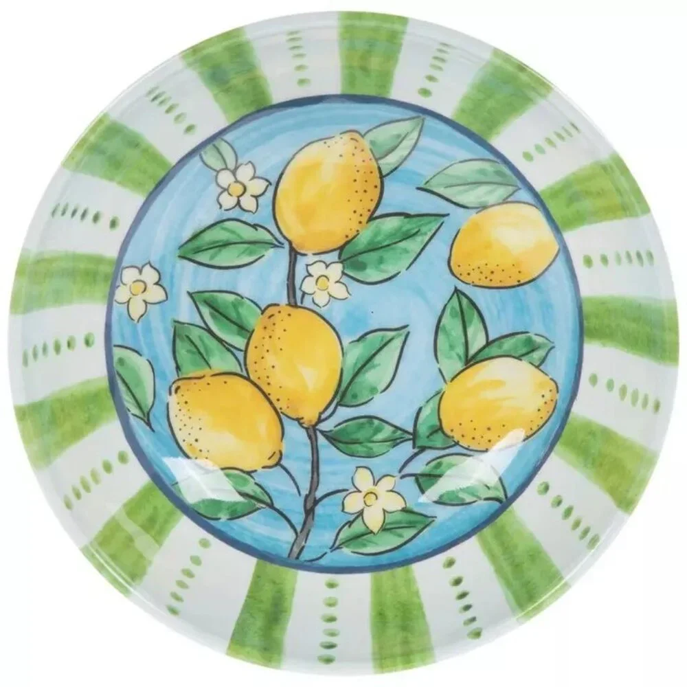 Set of 4 Striped Lemon Bowls NWT